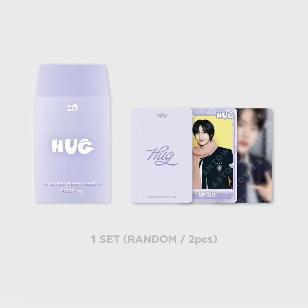 RIIZE HUG Photocard Thẻ giao dịch ngẫu nhiên