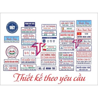 Phù hiệu học sinh logo tròn, bảng tên học sinh ủi cánh tay, trường PTTH, THCS thiết kế theo yêu cầu