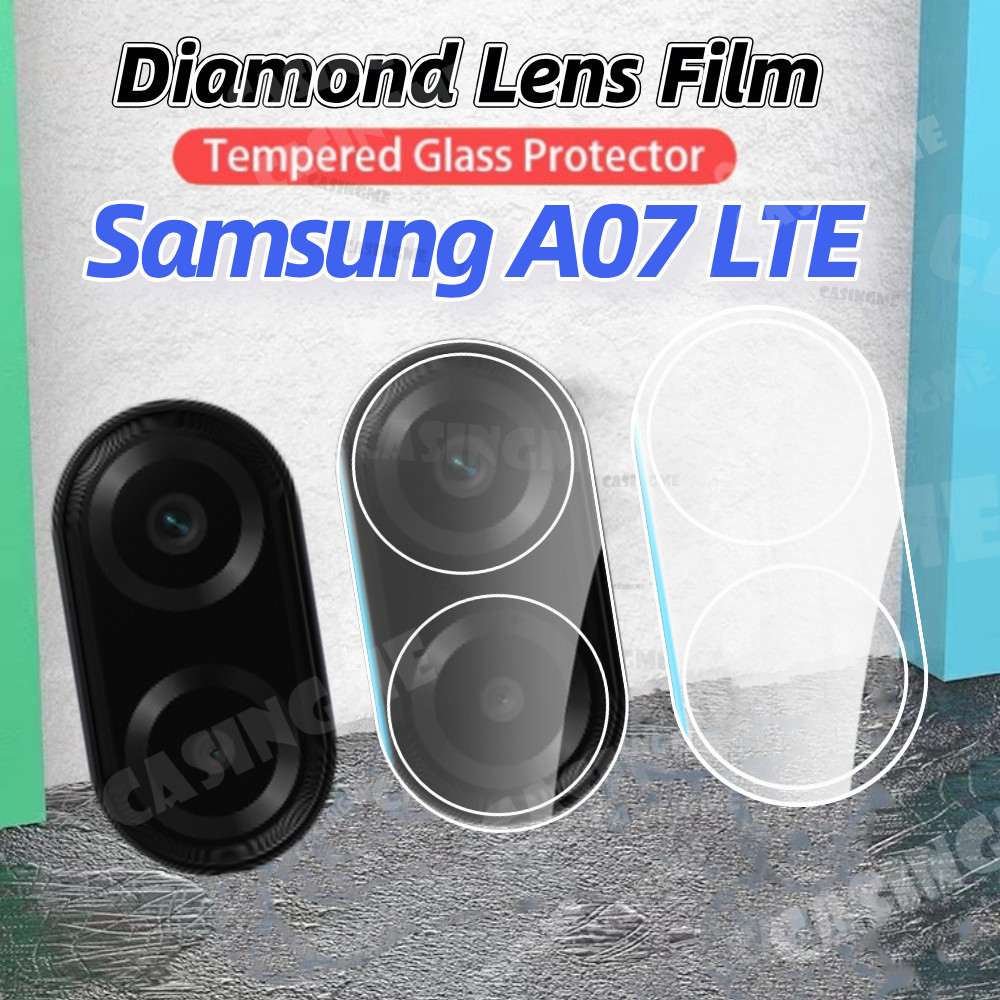 Bảo vệ ống kính máy ảnh 3D Samsung A07 2025 LTE cho Samsung Galaxy A27 A37 A57 A07 A17 LTE SamsungA07 A 07 07A LTE 4G 5G 2025 Kính cường lực trong suốt Bảo vệ camera sau