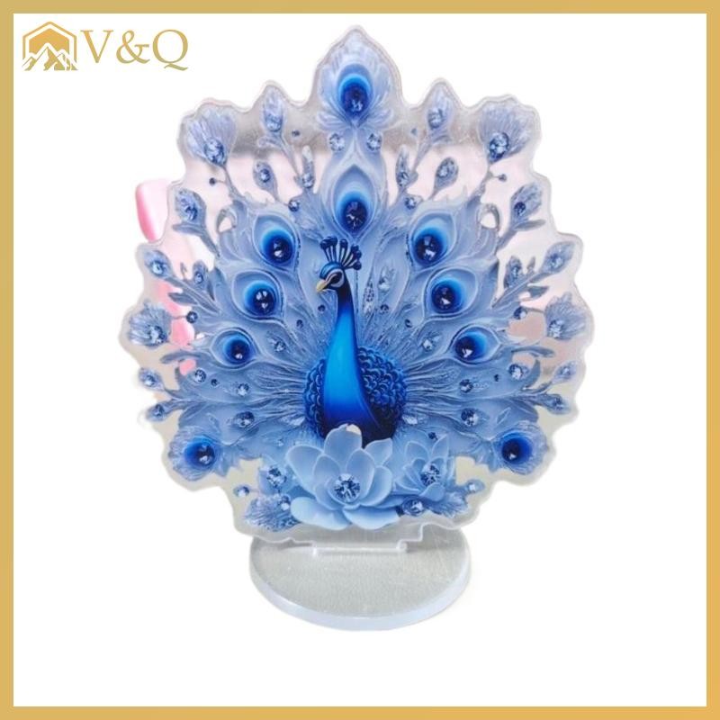 Littleloves1 Trang Trí Con Công Hình Trang Trí Cho Văn Phòng Tân Gia Quà Tặng Trang Trí Máy Tính Để Bàn Trang Trí EN
