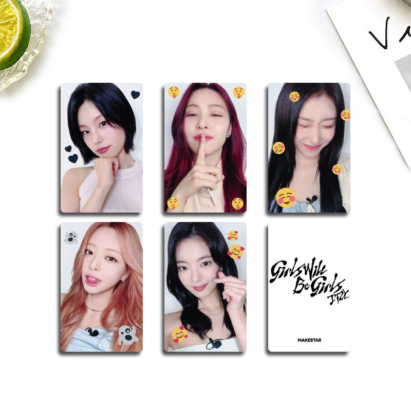 2-7 Cái / bộ ITZY Girls Will Be Girls Album Lomo Card Yeji AIR STARRIVER GOLD JYP YES24 Algorhythm Photocards MAKESTAR Chaeryeong Yuna Lia Ryujin Kpop Bưu Thiếp YM