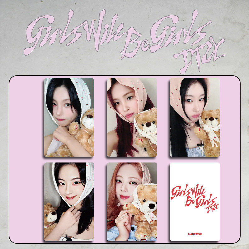 2-7 Cái / bộ ITZY Girls Will Be Girls Album Lomo Card Yeji AIR STARRIVER GOLD JYP YES24 Algorhythm Photocards MAKESTAR Chaeryeong Yuna Lia Ryujin Kpop Bưu Thiếp YM
