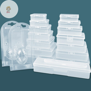 Twe PP Hộp Trong Suốt Hình Chữ Nhật Lật Hộp Bảo Quản Vuông Bao Bì Hộp Tròn Vỉ Phụ Kiện Tổ Chức Sản Phẩm Packag VN