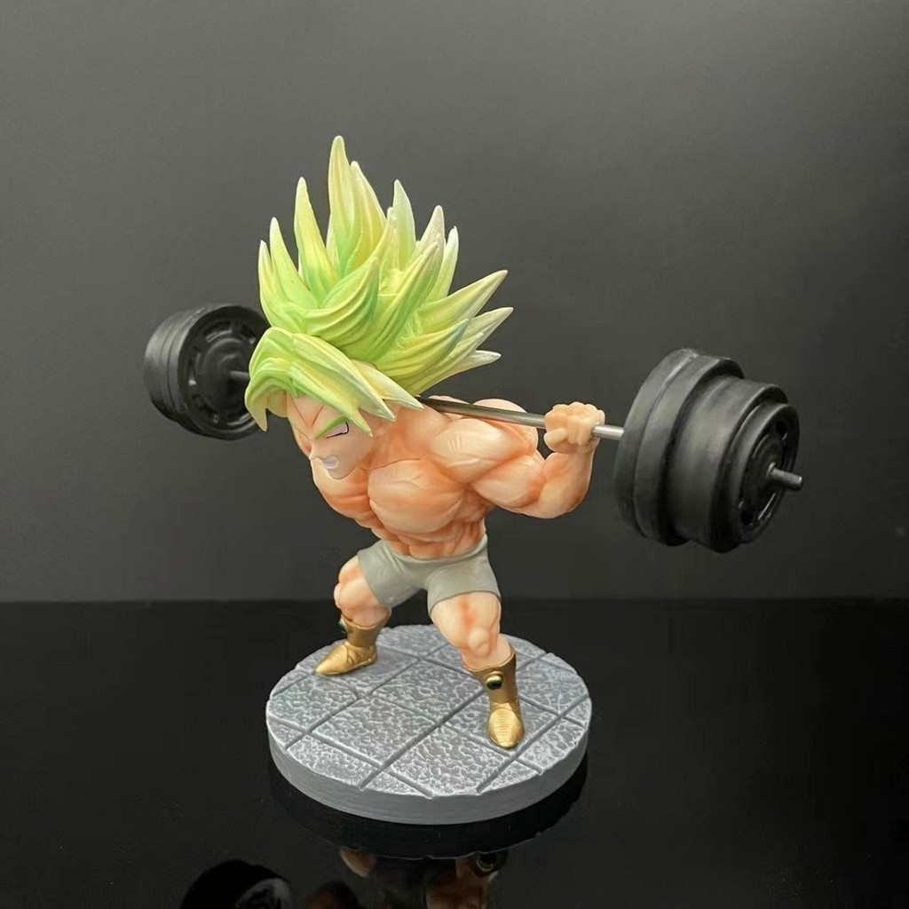 HK1 Dragon Ball Nhân Vật Hành Động Saiya-jin Broly Cánh Tay Nhỏ Nâng Cơ Quả Tạ Siêu Saiyan Mô Hình Búp Bê Bộ Sưu Tập KH1