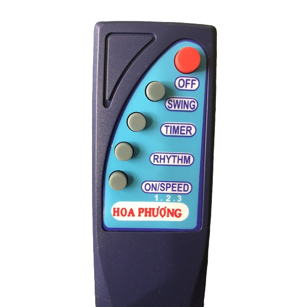 tay điều khiển remote từ xa quạt Hoa Phượng -Hàng chính hãng-kèm pin