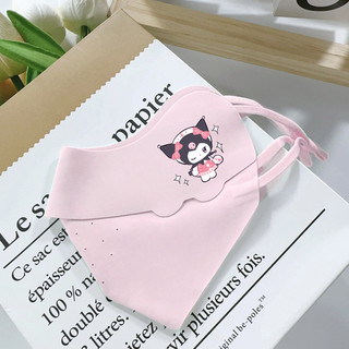 Có thể điều chỉnh [Trở lại trường học] 1 chiếc Mặt nạ in hình Sanrio dành cho trẻ em Mặt nạ làm đẹp cao cho bé Mặt nạ trẻ em 3D có thể giặt được