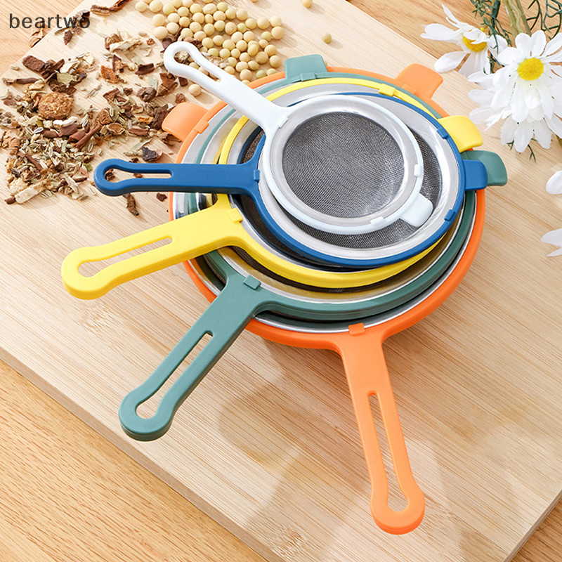 < Beartwo > Lưới mịn Sàng lọc dầu Sifter Sàng dụng cụ nhà bếp đẹp