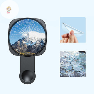 Twe Điện Thoại Thông Minh Camera Gương Phản Quang Kẹp Bộ Di Động Điện Thoại Di Động Camera Gương Kẹp Có Túi Bảo Quản Điện Thoại Phía Sau Selfie Gương VN