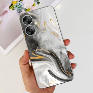 Ốp Chống Sốc Cho Xiaomi Redmi 13R 13C 5G Ốp Lưng Silicon Mềm Trong Suốt Cho Xiaomi Poco M6 5G Ốp Lưng