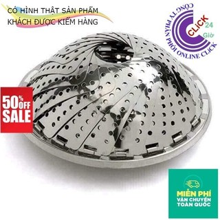 [XẢ] 2 Vĩ Hấp Xòe Inox Không Rỉ Sét Có Thể Xếp Gọn, Có 3 Chân Chắc⌛ Hoa Mười Giờ Bonsai & Phụ Kiện