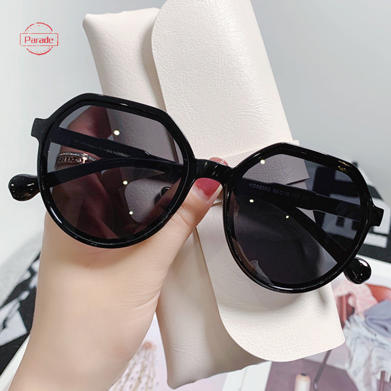 Diễu Hành Phong Cách Hàn Quốc Vintage Hình Học Khung Che Nắng Kính Dành Cho Nam Nữ Kính Mát Khung Thời Trang Kính Chống Tia UV VN
