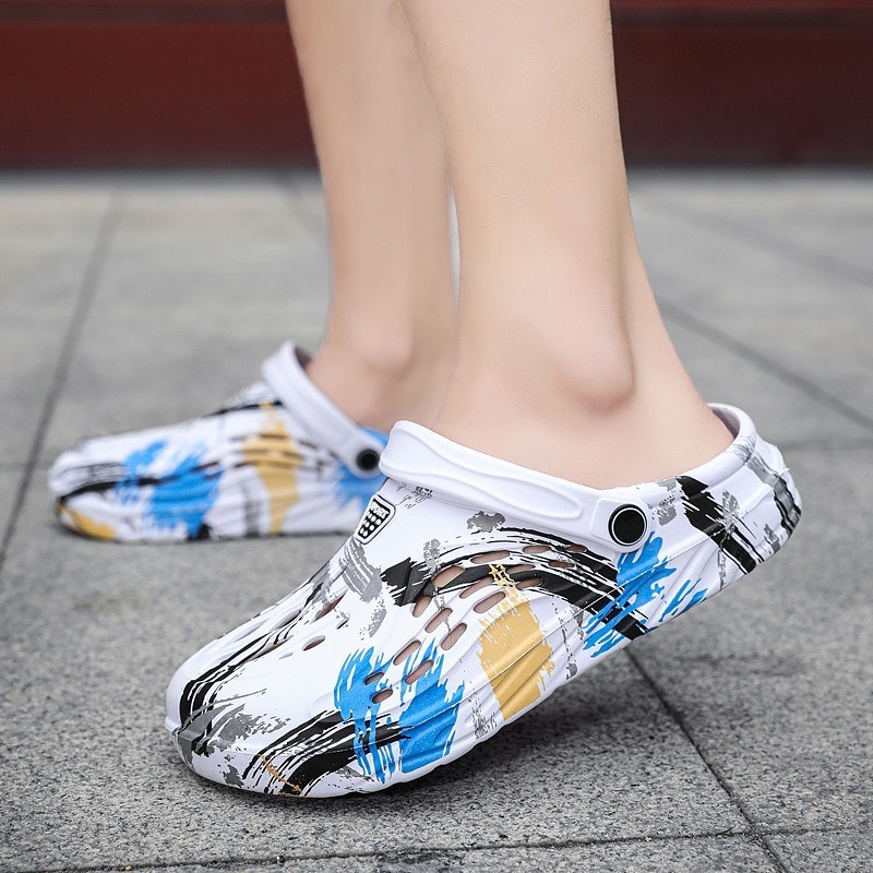 CKXMHM Dép Size Lớn 47 48 49 Giày Lỗ Nam Dép Nam Giày Đi Biển Giày EVA Lỗ | BigBuy360 - bigbuy360.vn