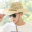 Mũ Bò Cô Gái Phương Tây BORAGETE, Mũ Cao Bồi Rơm Kỳ Nghỉ Có Thể Gập Lại, Vành Rộng Thời Trang Có Dây Đeo cằm Có Thể Điều Chỉnh Mũ Chống Nắng Đi Biển Cho Nam Nữ