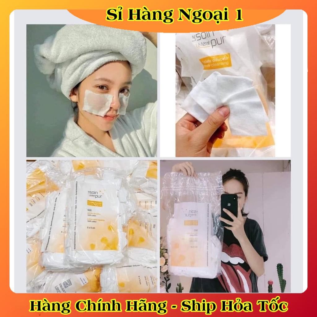 Bông Tẩy Trang Pháp 600 Miếng Tetra Medical Le Soin à l'état Pur - Mẫu mới nhất