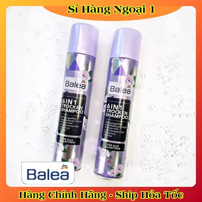 Dầu gội khô Balea giúp tóc mềm mượt hiệu quả của Đức- Date mới Đủ Bill