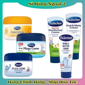 Kem dưỡng ẩm Bubchen cho da mặt body toàn thân an toàn cho da nhạy cảm trẻ sơ sinh của Đức