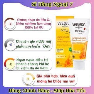 Kem chống hăm Weleda Đức hữu cơ CAO CẤP (chuẩn Đức) Organic BIO -Nội địa Đức Đủ Bill .