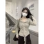 Áo sơ mi tay dài thiết kế phối đai cổ dành cho nữ hàng hottrend XIMIMI SP464