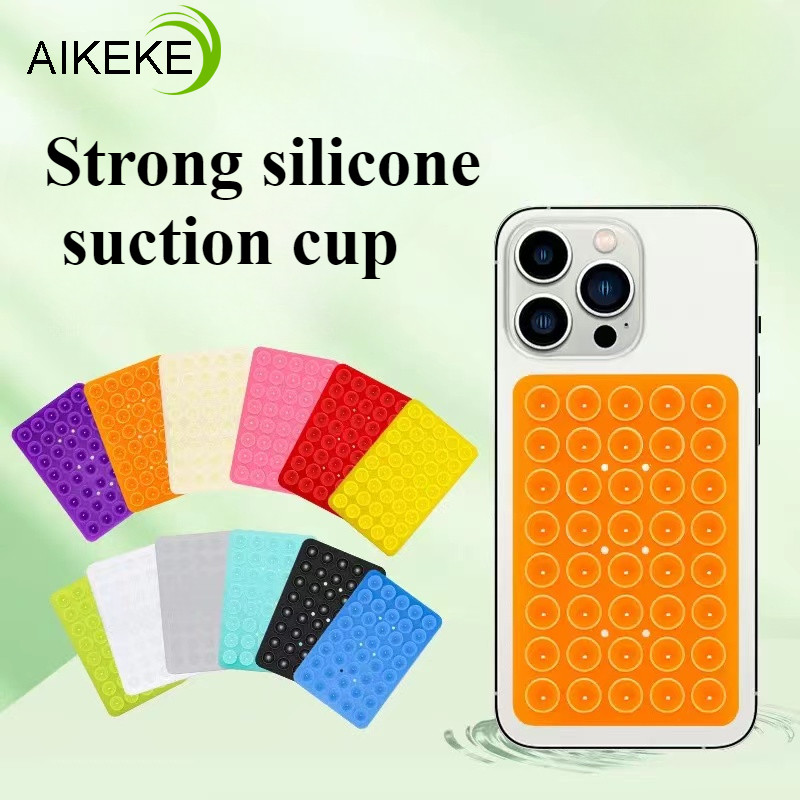Nhiều Màu Sắc Octobuddy Hút Đa Năng Cố Định Silicon Đa Năng Điện Thoại Di Động Và Máy Tính Bảng Hai Mặt Cao Su Hút Giá Đỡ Chống Trơn Trượt Treo Tường Hút Cốc