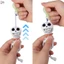 Hình đầu lâu Móc khóa tinh tế Móc khóa Giá đỡ chìa khóa Túi Goodie Đồ dùng nhồi bông