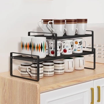 Kệ để cốc, kệ, ráo nước, để bàn nhiều lớp, kệ để cốc, kệ, tủ, nước, giá để cốc trà, đồ tạo tác cốc