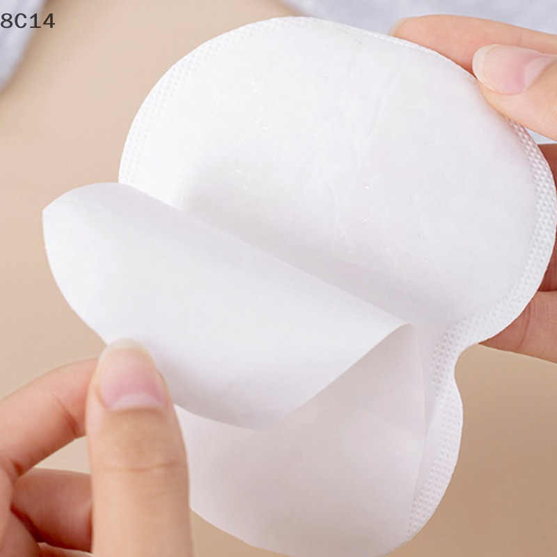 [8C14] 50 Miếng Dán Mồ Hôi Nách Nách Dùng Một Lần Miếng Dán Bảo Vệ Thấm Hút [8C]