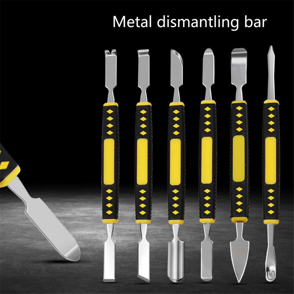Bộ 6 Dụng Cụ Sửa Chữa Điện Tử Prying Mở Bộ Dụng Cụ Sửa Chữa Máy Tính Bảng Mở Dụng Cụ Kim Loại Nhỏ Spudger Để Mở