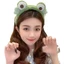 YT4 Hoạt Hình Ngộ nghĩnh Dễ Thương Ếch Nhỏ Tóc Vòng Nữ Rửa Mặt Sang Trọng Tóc Mùa Đông Băng Đô Thời Trang Phụ Kiện Tóc