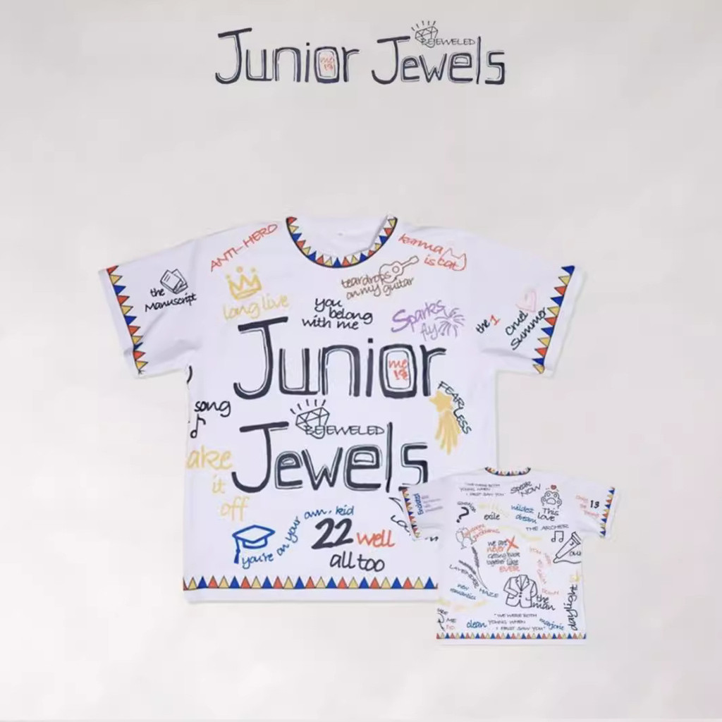 Gn Taylor Swift Junior Jewels Áo thun You Belong With Me Cosplay vải 3D mùa hè Áo thun ngắn tay Anime NG