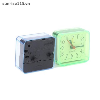 Srvn 1 Đồng hồ báo thức vuông Đồng hồ báo thức Bàn hoạt động Đồng hồ phòng ngủ để học phòng ngủ Trang trí nhà cửa.