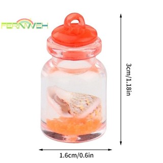 [Fernweh] Mặt dây chuyền hộp đựng chai trôi trong suốt phát sáng để làm đồ trang sức DIY Ch Trang trí nhà cửa [MỚI]