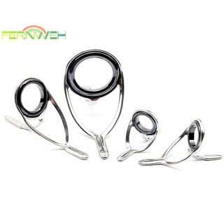 [Fernweh] 4 Cái / bộ Dụng Cụ Câu Cá Bằng Thép Không Gỉ Bộ Dụng Cụ Sửa Chữa Cần Câu Đầu Vòng Câu Cá Vòng Tròn Hướng Dẫn Mắt Vòng Dây [MỚI]
