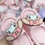 Giày dép trẻ em, Dép lê bé gái hoạt hình Kuromi Melody Cinamoroll, dép bánh mì, đế mềm, êm chân - Boonana