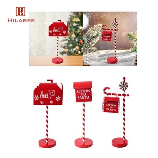 Hộp Thư Giáng Sinh Tượng Giáng Sinh Trang Trí Hộp Thư Thủ Công Sáng Tạo Kim Loại Hộp Thư Hình Cho Ngày Lễ Giáng Sinh