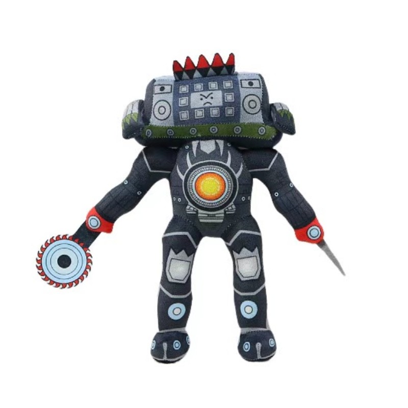 Rytanda Skibidi Titan Đồng Hồ TV Người Đồ Chơi Sang Trọng Búp Bê cho Trẻ Em, Quà Tặng Sinh Nhật/Halloween/Giáng Sinh COD
