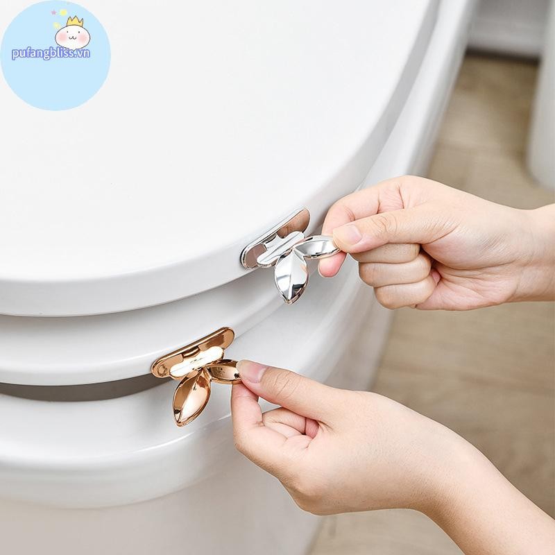 Pufangbliss Nắp Bồn Cầu Lifg Nắp Nâng Ghế Vệ Sinh Nâng Nắp Bồn Cầu Tay Cầm Đồ Dùng Phòng Tắm al ABS Thực Tế VN
