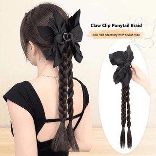 Nón vuốt kẹp tóc giả bím tóc, phong cách Hàn Quốc - Trung Quốc, phụ kiện tóc thời thượng cho nữ
