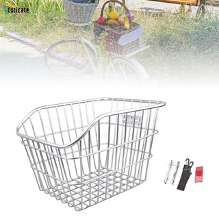 Giỏ xe đạp phía sau, thiết kế thanh lịch, dễ dàng lắp đặt cho mọi loại xe đạp sử dụng hàng ngày.