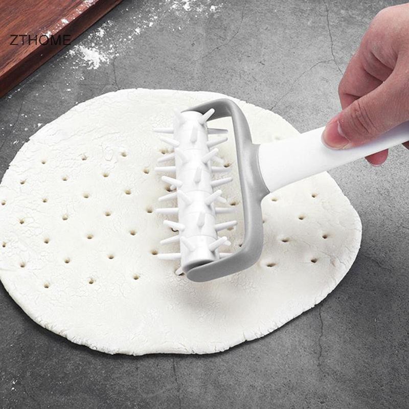 ZTHOME Xoay Smooth Baking Tool Bánh Quy Lưới Bột Con Lăn Cắt Pizza Bột Con Lăn Cắt Pizza Bột Con Lăn Cắt Cho Nhà Hàng HOT