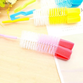 [Firefly] Bàn chải bình sữa cho bé Vòi cốc thủy tinh Ấm trà rửa bàn chải dụng cụ làm sạch [VN]