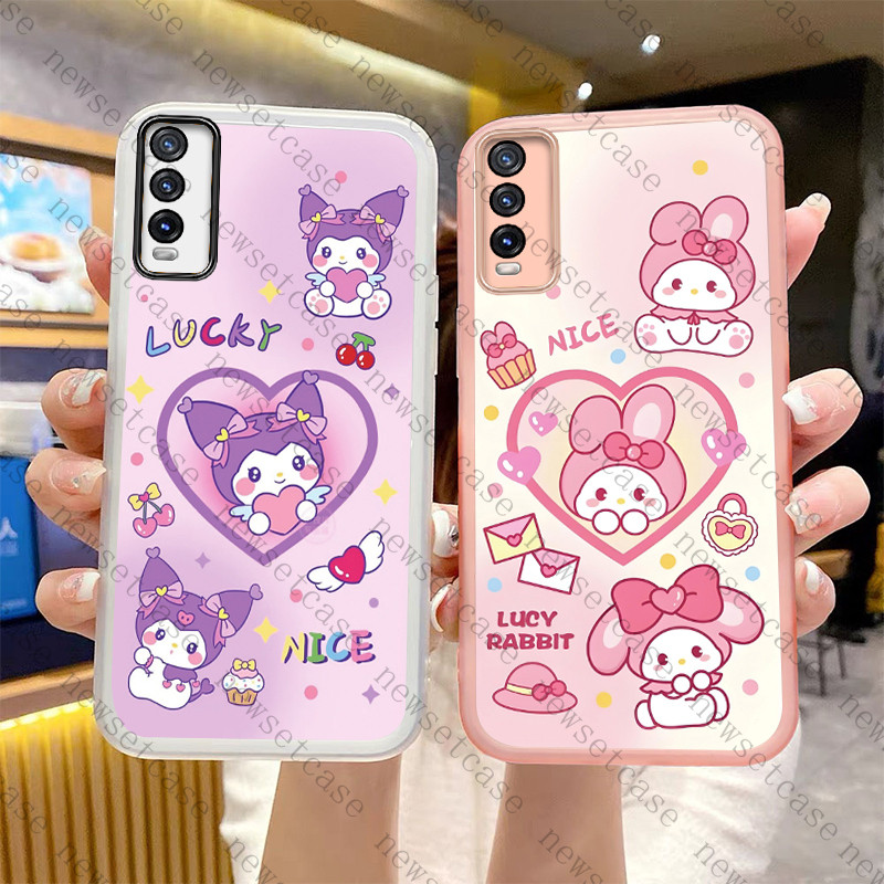 Ốp lưng vivo y20 vivo y12s y20s Vỏ điện thoại có màng bảo vệ ống kính