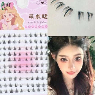 Cụm lông mi riêng lẻ Cụm mi mềm Manga Cụm lông mi phía dưới Thích hợp cho mọi loại mắt