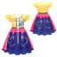 GC1 KPOP Demon Hunters Girl cosplay váy trẻ em trẻ em Kết cấu tuyệt vời Hợp thời trang Mát mẻ GC1