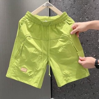 Quần short nam DICHUANGZHE, thể thao khô nhanh, dáng rộng thẳng