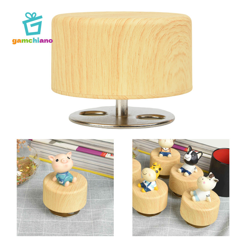 Gamchiano Hộp Âm Nhạc Bằng Gỗ Đế Đồng Hồ Cổ Điển Đế Âm Nhạc Cho Đám Cưới Gia Đình