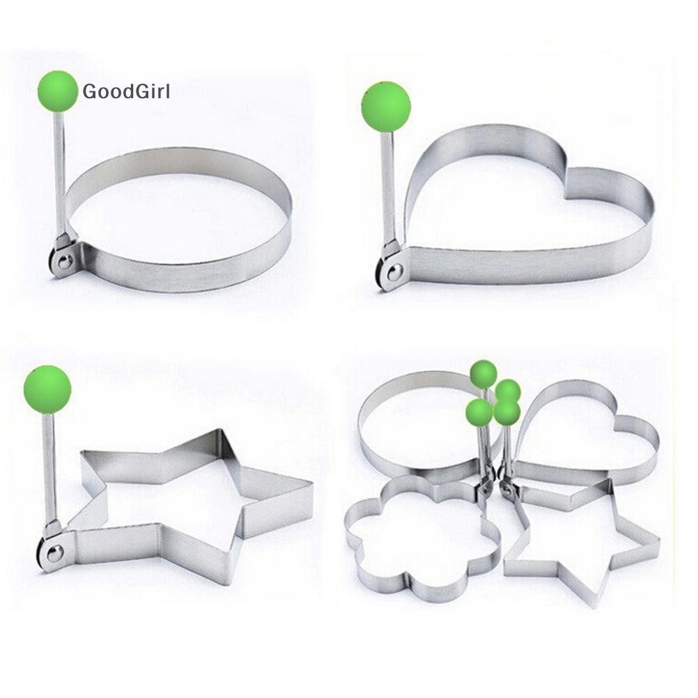 [GoodGirl] Dụng cụ nhà bếp nấu ăn bằng thép không gỉ Chiên trứng Shaper Vòng Khuôn bánh Pancake VN