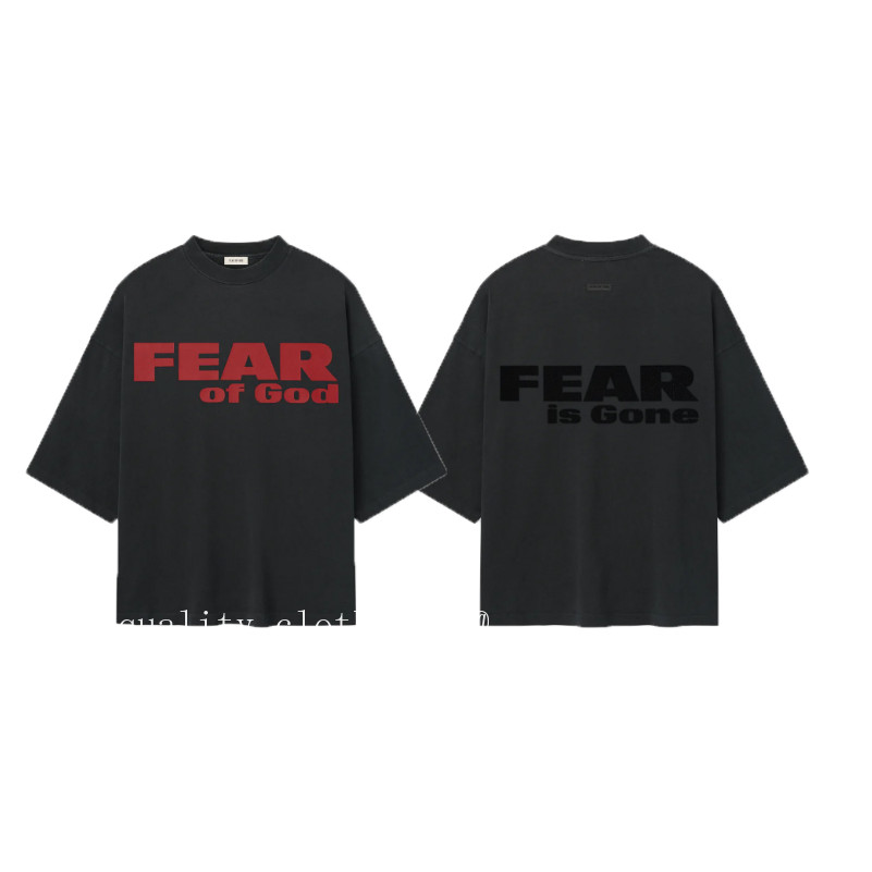 Áo Thun Tay Ngắn Mới cho Mùa Hè, Unisex - FOG CRAZY ESSENTIALS