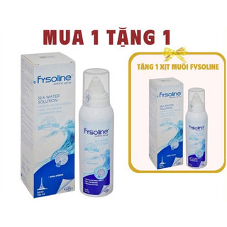 [HSD 9.2027] Xịt Fysoline Isotonic Spray, Xịt muối biển Pháp Fysoline 100ml dung dịch nước muối biển đẳng trương