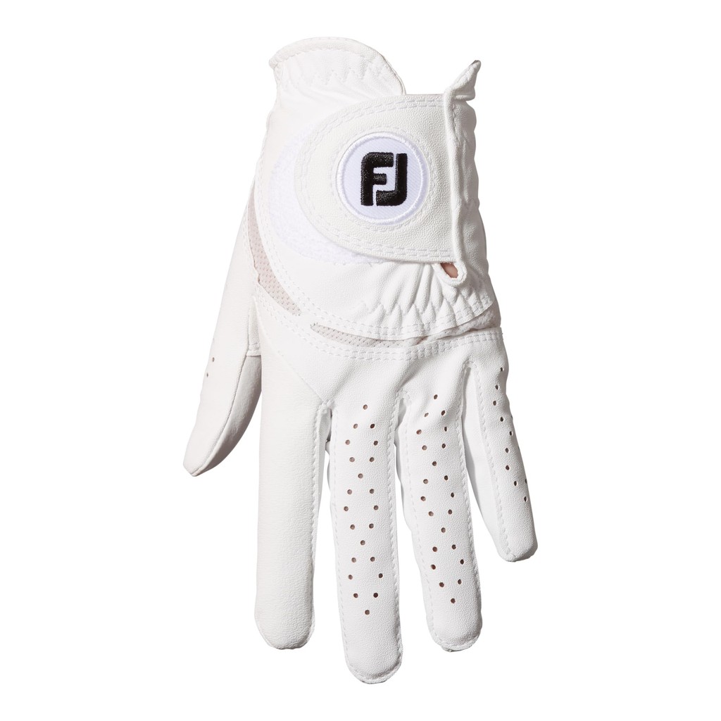 Găng Tay Golf Nữ FootJoy WeatherSof FGWFW – Đeo Tay Trái (Cho Người Chơi Tay Phải), Màu Trắng – 2023