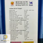Giá Sỉ ONL - [HONJIANDA] Quạt sạc tích điện để bàn AC&DC 12 inch Honjianda FL314 1-2 pin - có đèn LED & USB - Bảo Hành 1 — ảnh 6